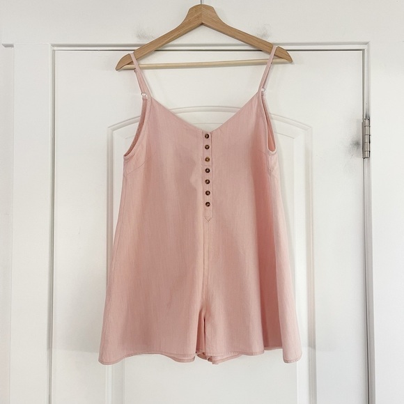 Zulu & Zephyr Slide Romper Salmon - XS - Picture 2 of 6